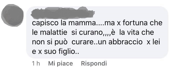 la vita non si può curare